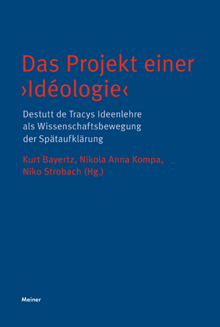 Das Projekt einer ?Idéologie?
