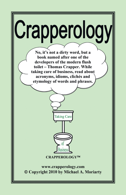 Crapperology - Michael A. Moriarty