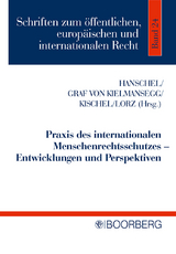 Praxis des internationalen Menschenrechtsschutzes - Entwicklungen und Perspektiven - 