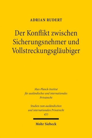 Der Konflikt zwischen Sicherungsnehmer und Vollstreckungsgläubiger