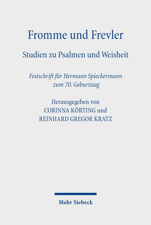 Fromme und Frevler - 