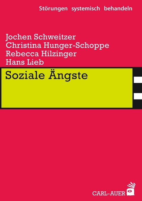 Soziale &Auml;ngste - Jochen Schweitzer, Christina Hunger-Schoppe, Rebecca Hilzinger, Hans Lieb