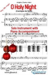 O Holy Night (in Bb) for all instruments and Piano accompaniment - Adolphe Adam