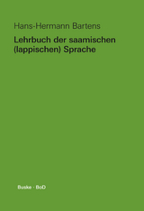 Lehrbuch der saamischen (lappischen) Sprache - Hans-Hermann Bartens