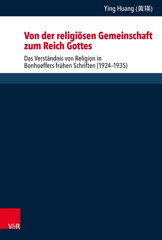 Von der religiösen Gemeinschaft zum Reich Gottes
