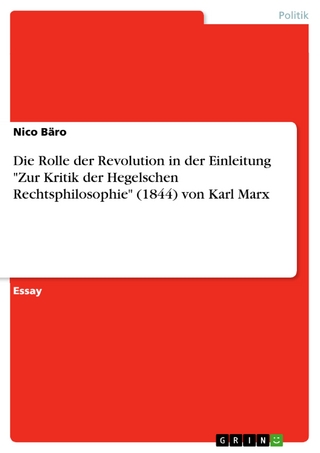 Die Rolle der Revolution in der Einleitung 