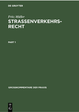 Stra&szlig;enverkehrsrecht - Fritz M&uuml;ller