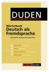 Duden-Hueber - W&ouml;rterbuch Deutsch als Fremdsprache - 