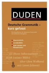 Duden - Deutsche Grammatik - kurz gefasst - Rudolf Hoberg, Ursula Hoberg