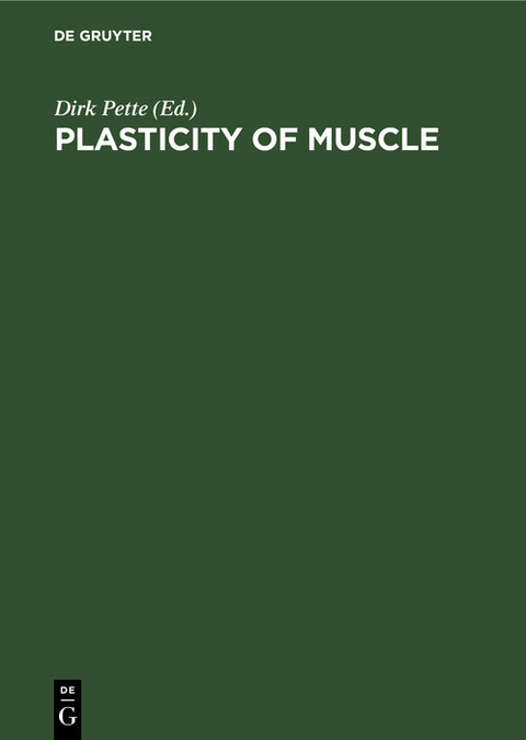 Plasticity of Muscle - 