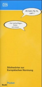 Stichw&ouml;rter zur Europ&auml;ischen Normung - K P Schulz