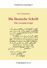 Die deutsche Schrift - Fritz Verdenhalven
