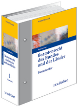 Beamtenrecht des Bundes und der L&auml;nder - Kommentar - Robert Brockhaus, Angelika Eck, Alfons Gunkel, Arne Hoffmann, Boris Hoffmann, Leonhard Kathke, Ulrich Knoke, Dirk Lechtermann, Joachim Maiwald, Michael May, Jens Schachel, Klaus Schmiemann, Jens Tiedemann, Stefan Werres