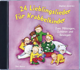 24 Lieblingslieder f&uuml;r Krabbelkinder, Audio-CD - Stephen Janetzko