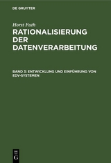 Entwicklung und Einführung von EDV-Systemen - Horst Futh