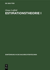 Estimationstheorie I - Otmar Loffeld