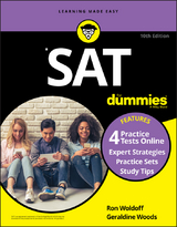 SAT For Dummies - Ron Woldoff, Geraldine Woods