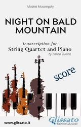 Night on Bald Mountain - String Quartet and Piano (score) - Modest Mussorgsky, Enrico Zullino