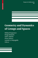 Geometry and Dynamics of Groups and Spaces - 