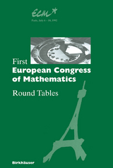 First European Congress of Mathematics - 