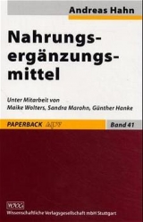 Nahrungserg&auml;nzungsmittel - Andreas Hahn