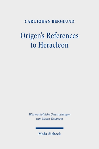 Origen's References to Heracleon