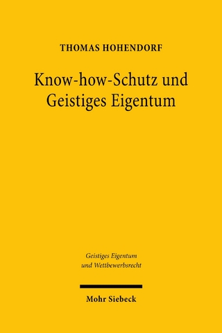 Know-how-Schutz und Geistiges Eigentum