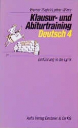 Einf&uuml;hrung in die Lyrik - Werner Riedel, Lothar Wiese