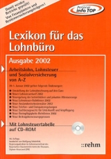 Lexikon f&uuml;r das Lohnb&uuml;ro - Ausgabe 2002 - Wolfgang Sch&ouml;nfeld