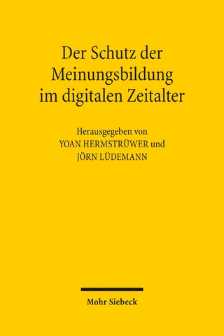Der Schutz der Meinungsbildung im digitalen Zeitalter