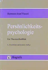 Pers&ouml;nlichkeitspsychologie - Hermann-Josef Fisseni