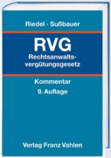 Rechtsanwaltsverg&uuml;tungsgesetz