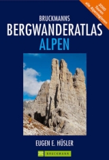 Bruckmanns Bergwanderatlas Alpen - Hüsler, Eugen E