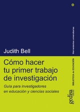 C&oacute;mo hacer tu primer trabajo de investigaci&oacute;n - Judith Bell