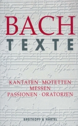 Bach Texte - Fröde, Christine
