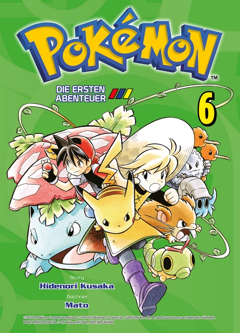 Pok&eacute;mon - Die ersten Abenteuer, Band 6 - Hidenori Kusaka