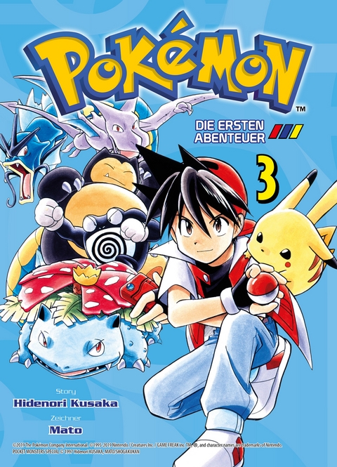 Pok&eacute;mon - Die ersten Abenteuer Band 3 - Hidenori Kusaka