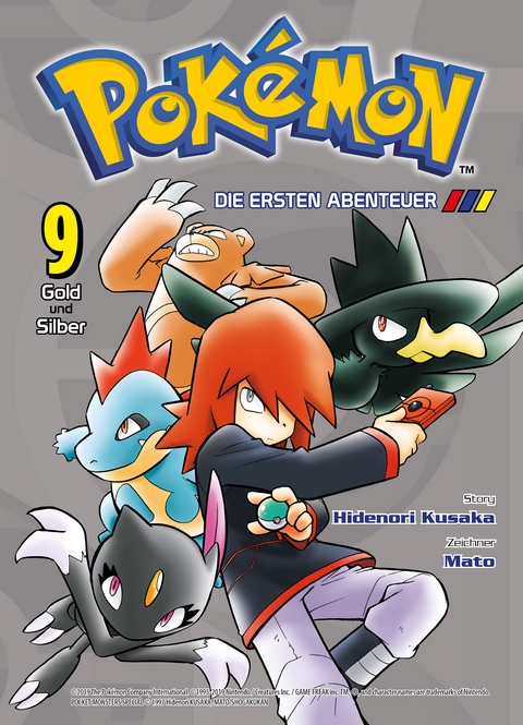 Pok&eacute;mon - Die ersten Abenteuer: Gold und Silber, Band 9 - Hidenori Kusaka