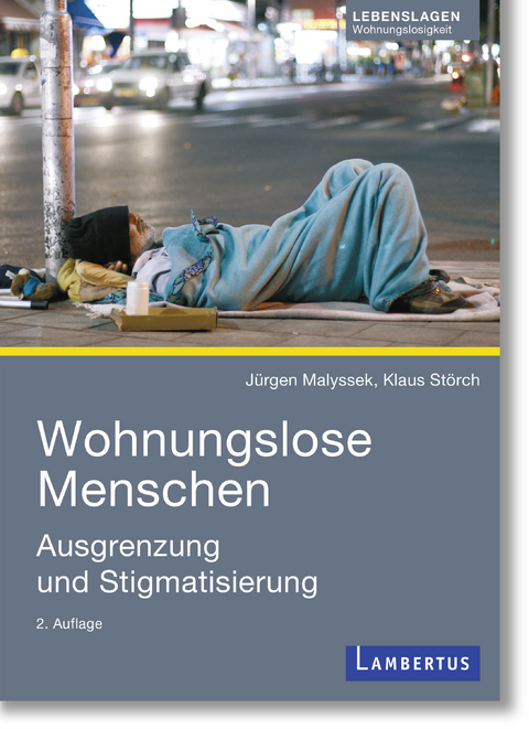 Wohnungslose Menschen -  Jürgen Malyssek,  Klaus Störch