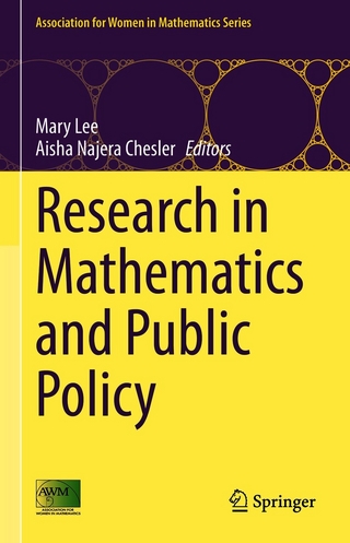 Research in Mathematics and Public Policy
