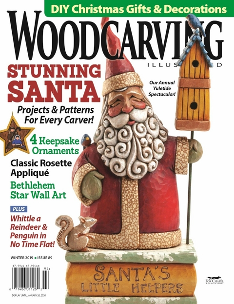 Woodcarving Illustrated Issue 89 Winter 2019 -  Editors of Woodcarving Illustrated