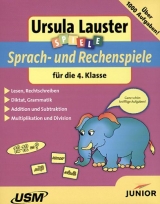 Sprach- und Rechenspiele für die 4. Klasse - Lauster, Ursula