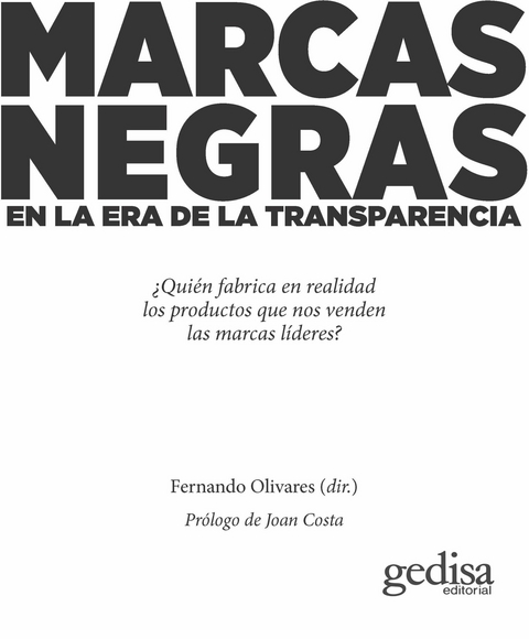Marcas negras -  Fernando Olivares