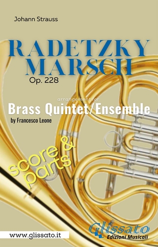 Radetzky Marsch - Brass Quintet/Ensemble (score & parts)