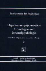 Organisationspsychologie &ndash; Grundlagen und Personalpsychologie - 
