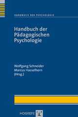 Handbuch der P&auml;dagogischen Psychologie - 