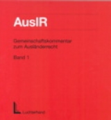 Gemeinschaftskommentar zum Ausländerrecht (AuslR), 5 Ordner zur Fortsetzung - 