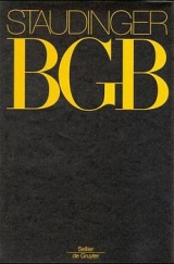 Kommentar zum B&uuml;rgerlichen Gesetzbuch. Mit Einf&uuml;hrungsgesetz und Nebengesetzen / F&uuml;nftes Buch: Erbrecht - J von Staudinger