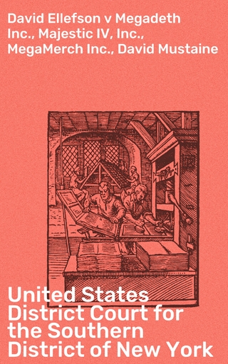 David Ellefson v Megadeth Inc., Majestic IV, Inc., MegaMerch Inc., David Mustaine