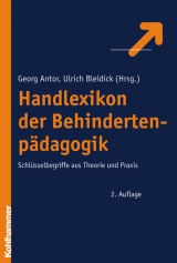 Handlexikon der Behindertenp&auml;dagogik - 